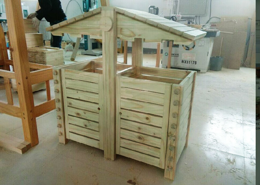防腐木果皮箱